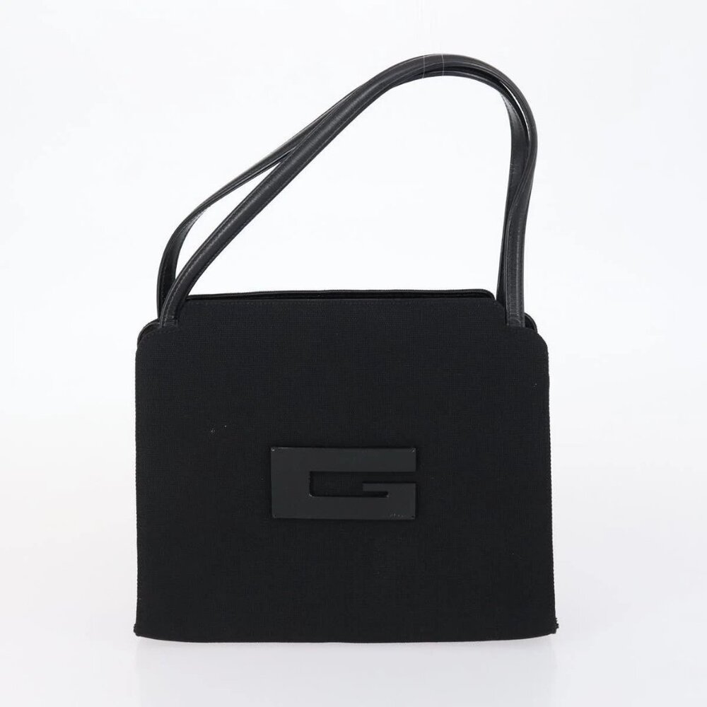 GUCCI Tote Bag Suede Canvas Nylon 4 Set Black Ivory Auth bs30282 - Picture 8 of 15